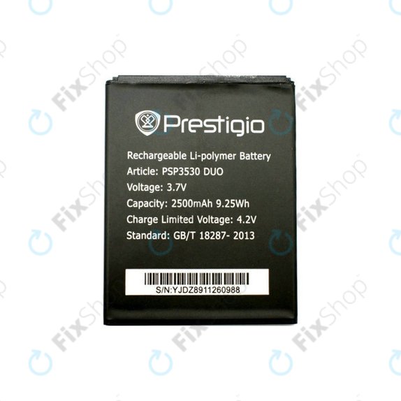 Prestigio Muze D3 - Battery PSP5530, PSP3530 DUO 2500mAh