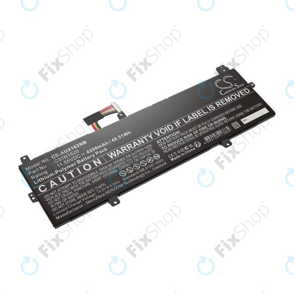 Battery for Asus BX430, Expertbook B5440fa, P5240ua-1a, 4200mAh, Li-Pol, 11.55V, C31N1620, HQ