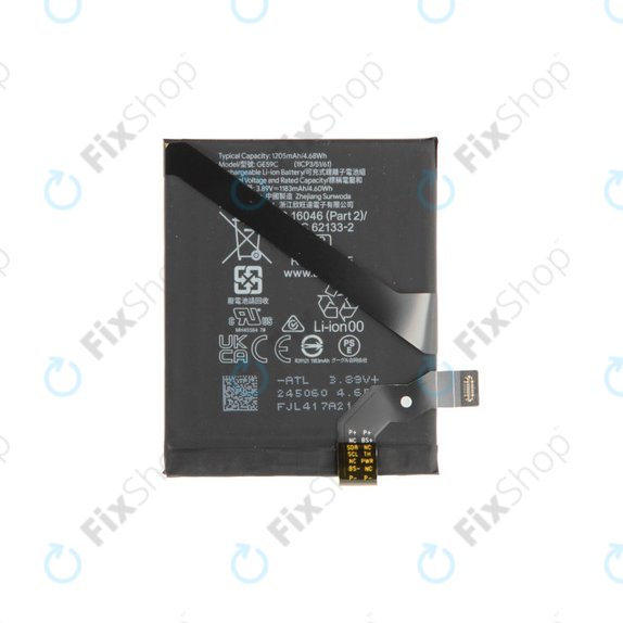 Battery for Google Pixel 9 Pro Fold, Base GE59C, G949-00920-00, Genuine Service Pack