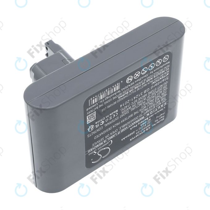 Battery for Dyson DC31, DC34, DC35, DC44, DC56, 2500mAh, Li-Ion, 22.8V, 965557-03, HQ