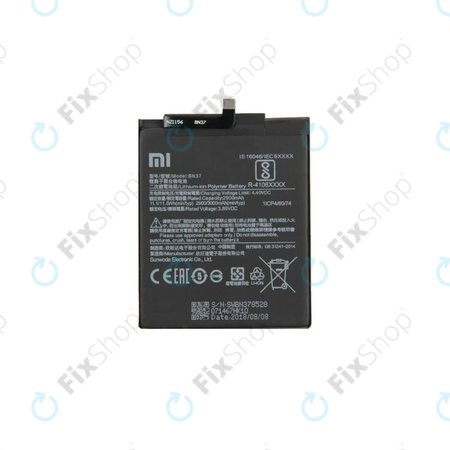 Batterie De Remplacement Pour Xiaomi Redmi 6 / Redmi 6A - Référence BN37 - Neuf
