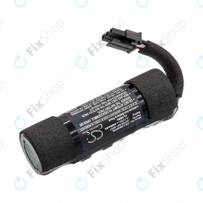 Battery for Logitech UE Boom 2, 3400mAh, Li-Ion, 3.7V, 00798-601-8207, HQ