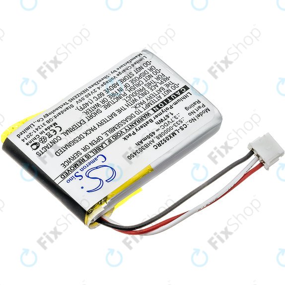 Battery for Logitech MX Master, 450mAh, Li-Pol, 3.7V, AHB303450, HQ