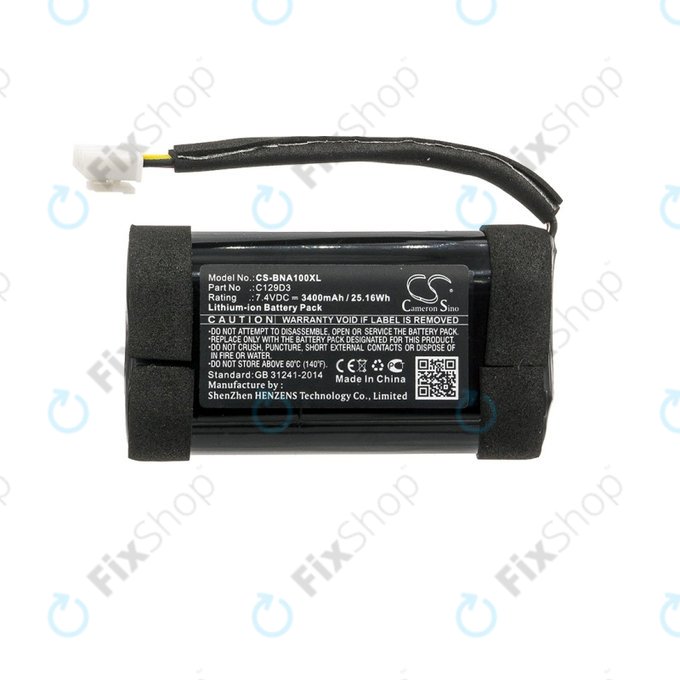 Bang Olufsen BeoPlay A1 Battery C129D3 3400mAh HQ FixShop