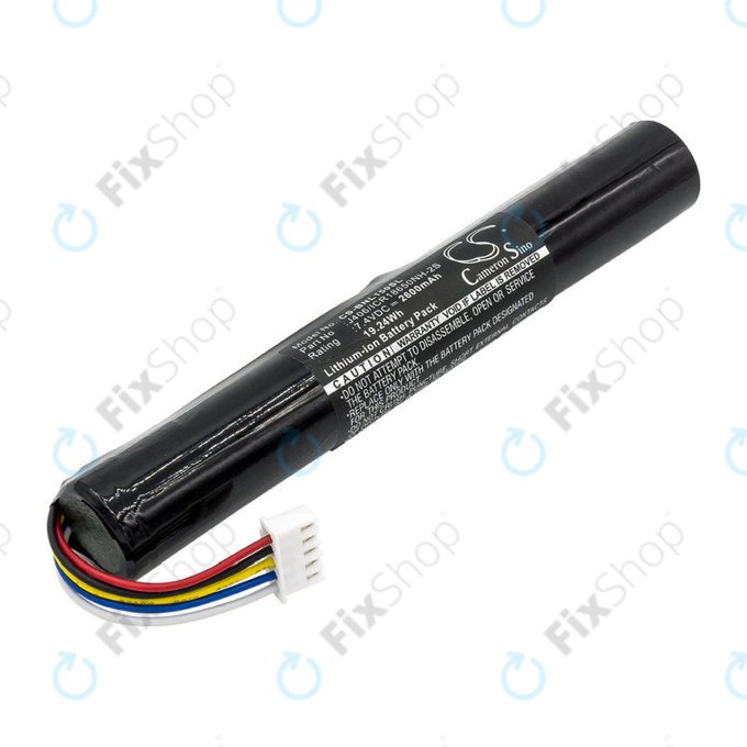 Battery for Bang & Olufsen Beolit 15, 17, Beoplay A2, 2600mAh, Li-Ion, 7.4V, J406/ICR18650NH-2S, HQ
