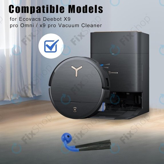 Side Brush, 2pcs for Ecovacs Deebot X9 Pro Omni, X9 Pro