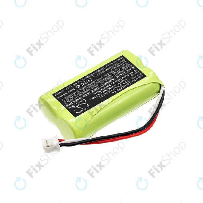 Battery for Nvidia P2920, Nvidia Shield Game Controller, 1800mAh, Ni-MH, 2.4V, HFR-50AAJY1900x2(B), HQ