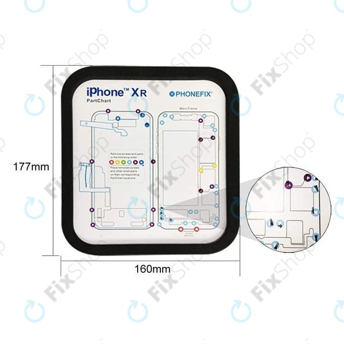Magnetic Screw Mat for iPhone 6 - 11 Pro Max