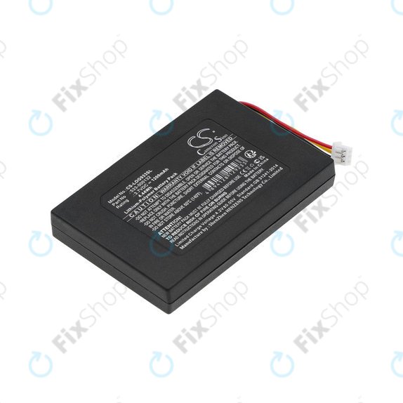 Battery for Logitech G533, G933, 1200mAh, Li-Pol, 3.7V, 533-000132, HQ