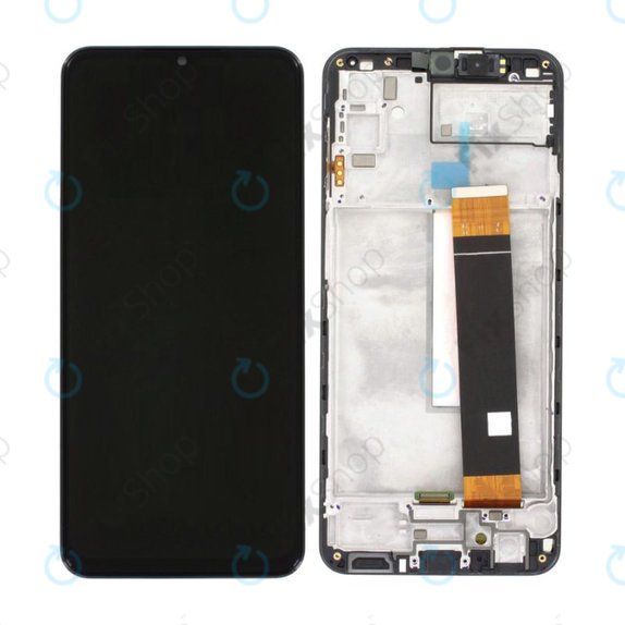 Samsung Galaxy M23 5G M236B - LCD Display + Touch Screen + Frame (Black) TFT