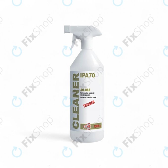 Isopropanol 70%, 1000 ml, Spray Bottle, Cleanser IPA