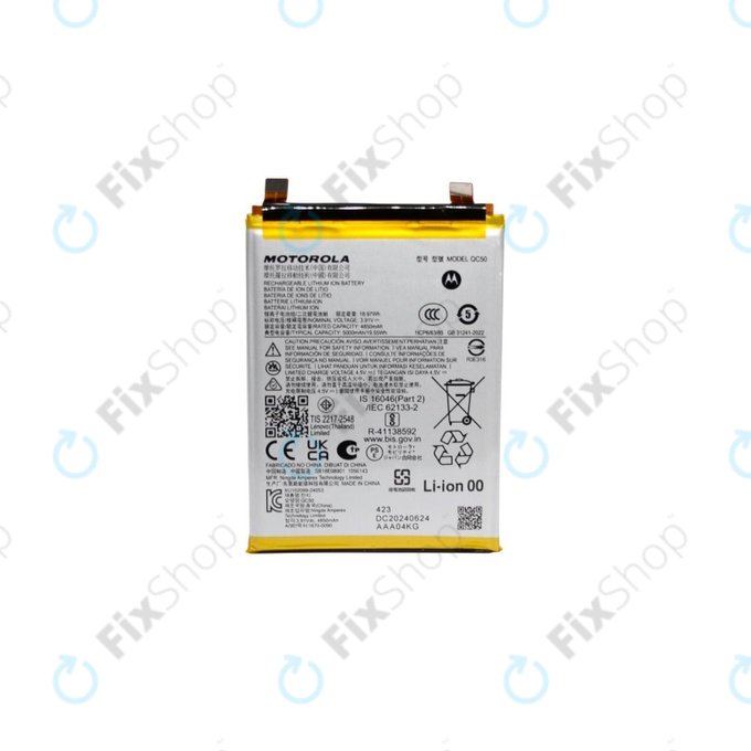 Motorola Edge 50 Fusion - Battery QC50 5000mAh - SB18E08901 Genuine Service Pack