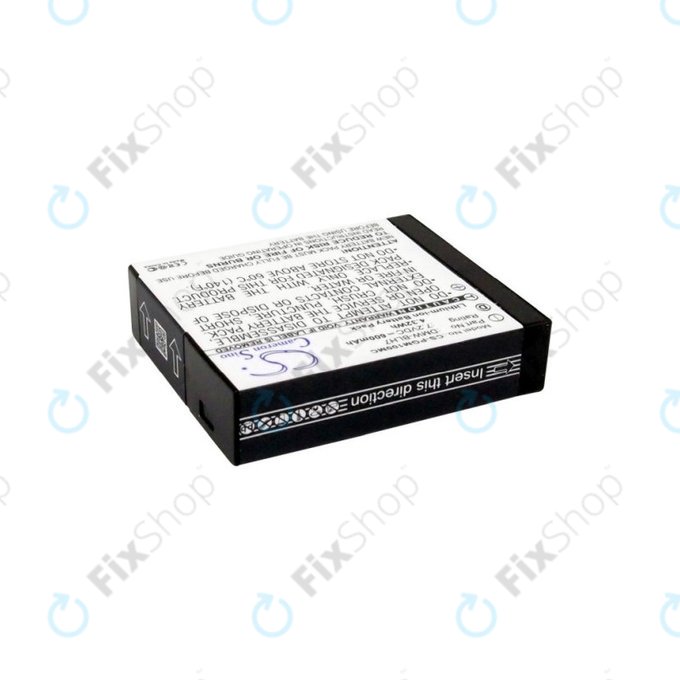 Battery for Panasonic Lumix DMC, 600mAh, Li-Ion, 7.2V, DMW-BLH7, HQ