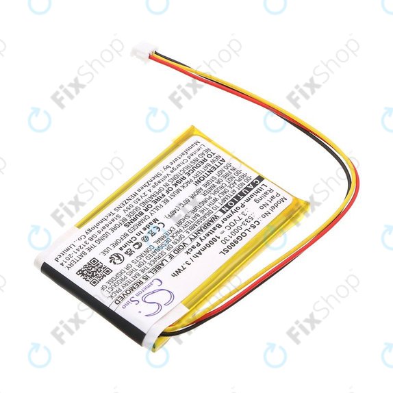 Battery for Logitech G403, G703, G900, G903, 1000mAh, Li-Pol, 3.7V, 533-000130, HQ