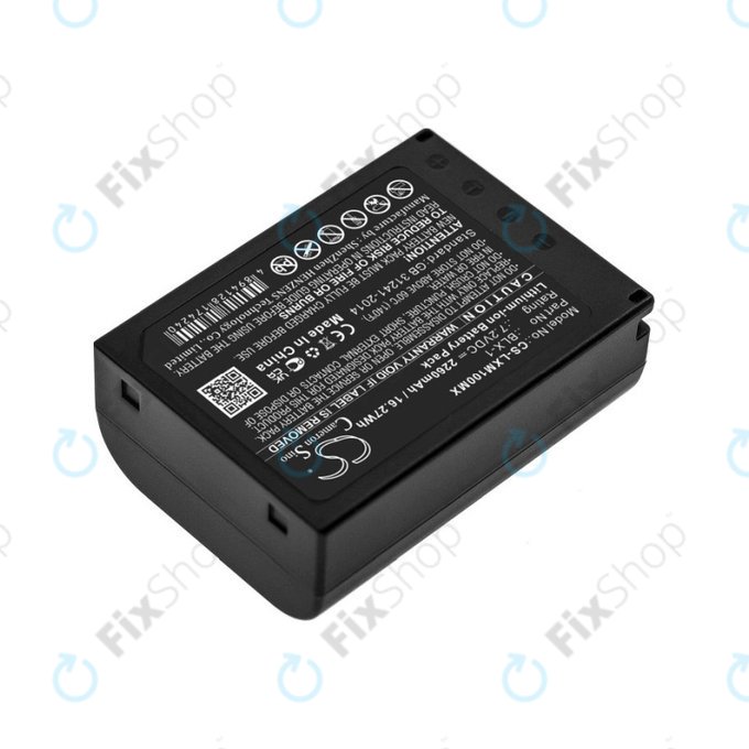 Battery for Olympus OM SYSTEM OM-1, OM-1 Mirrorless, 2260mAh, Li-Ion, 7.2V, BLX-1, HQ