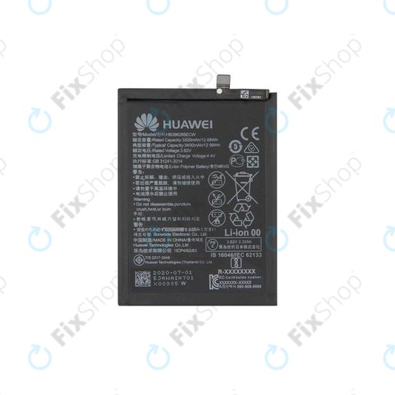 Huawei P20, Honor 10 - Battery HB396285ECW 3400mAh - 24022573, 24022756 Genuine Service Pack