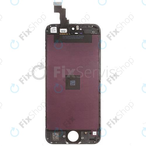 Display for iPhone 5C, Black, Touch Screen with Frame