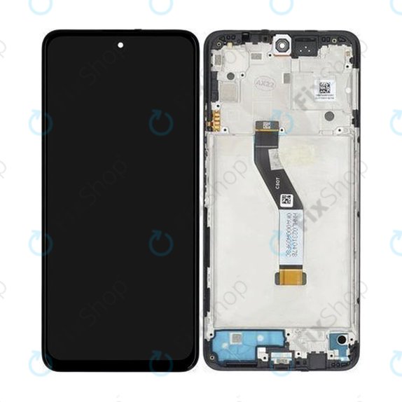 Xiaomi Redmi Note 11S 5G 22031116BG - LCD Display + Touch Screen + Frame (Midnight Black) - 560001K16B00 Genuine Service Pack