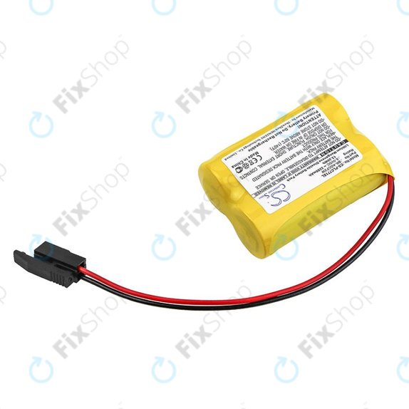 Battery for GE A06b-6093-K001, 2200mAh, Li-MnO2, 6V, BR-AGCF2W, HQ