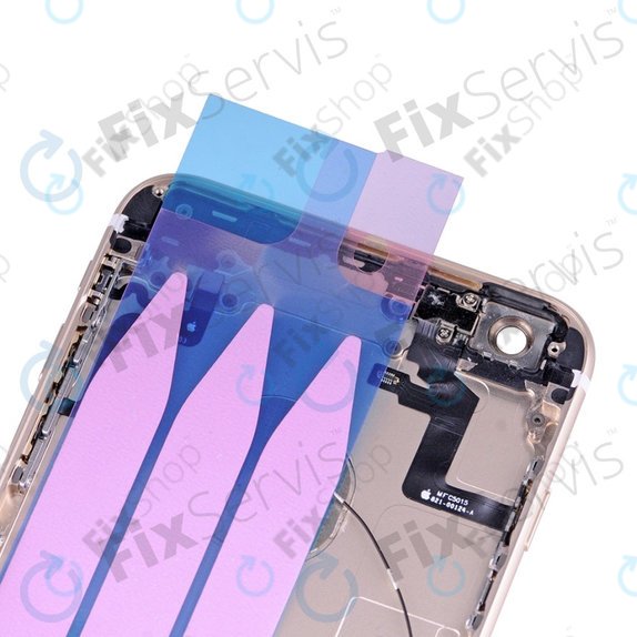 Apple iPhone 6S Plus - Rear Housing with Small Parts (Gold)