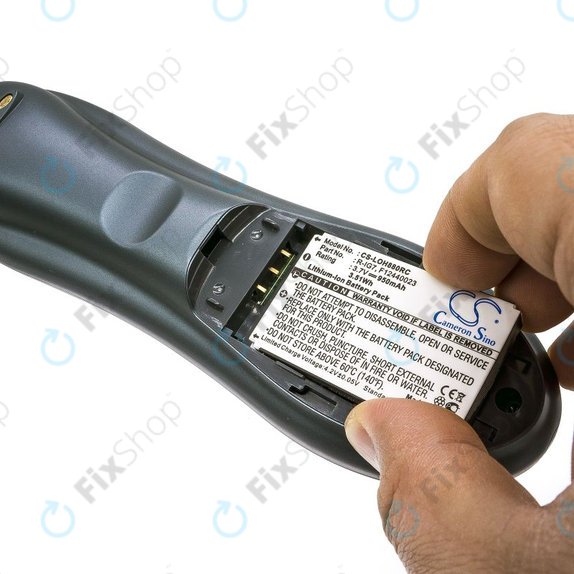 Battery for Logitech Harmony 720, 780, 880, 890, 900, 950mAh, Li-Ion, 3.7V, R-IG7, HQ