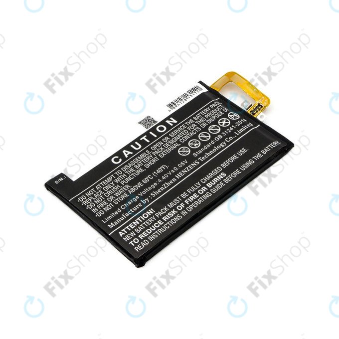 Battery for Blackberry Keyone, 3400mAh, Li-Pol, 3.85V, BAT63108-003, HQ