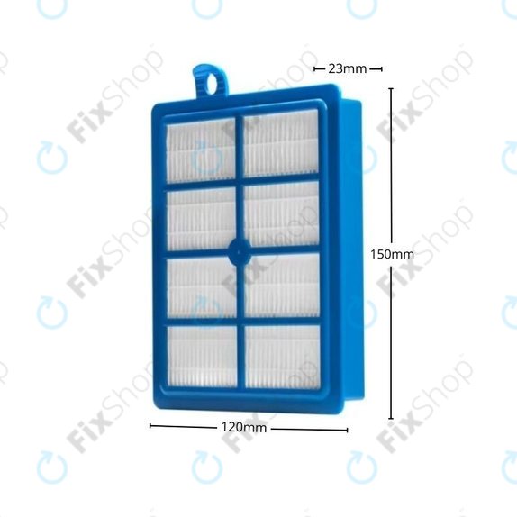 HEPA Filter, 2pcs for Electrolux, AEG, Philips, Tornado, Volta
