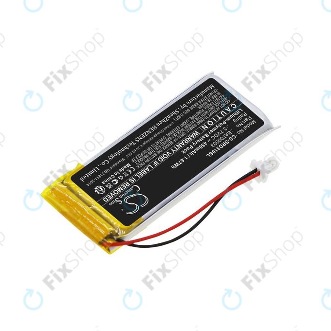 Battery for Cardo Q1, Q3, 450mAh, Li-Pol, 3.7V, BAT00003, HQ
