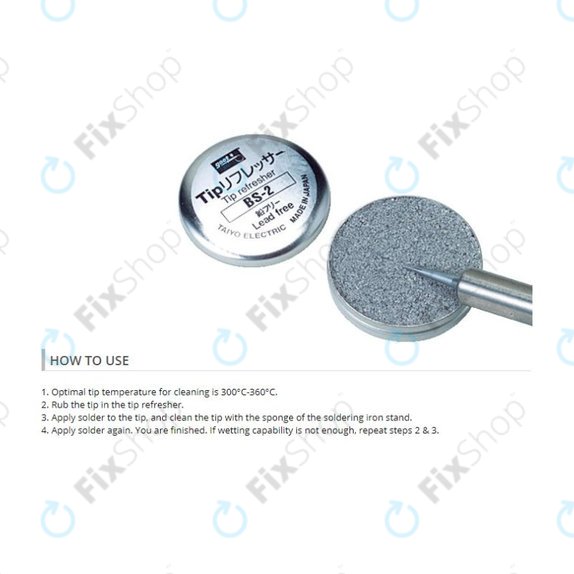 Goot BS-2 - Lead-Free Solder Tip Refresher Paste