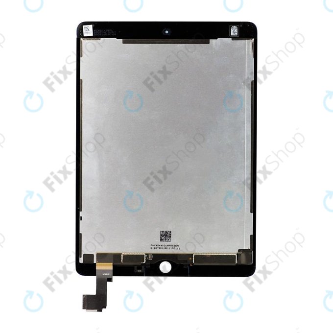 LCD Display for iPad Air 2, Black, Touch Screen without Frame, Refurbished