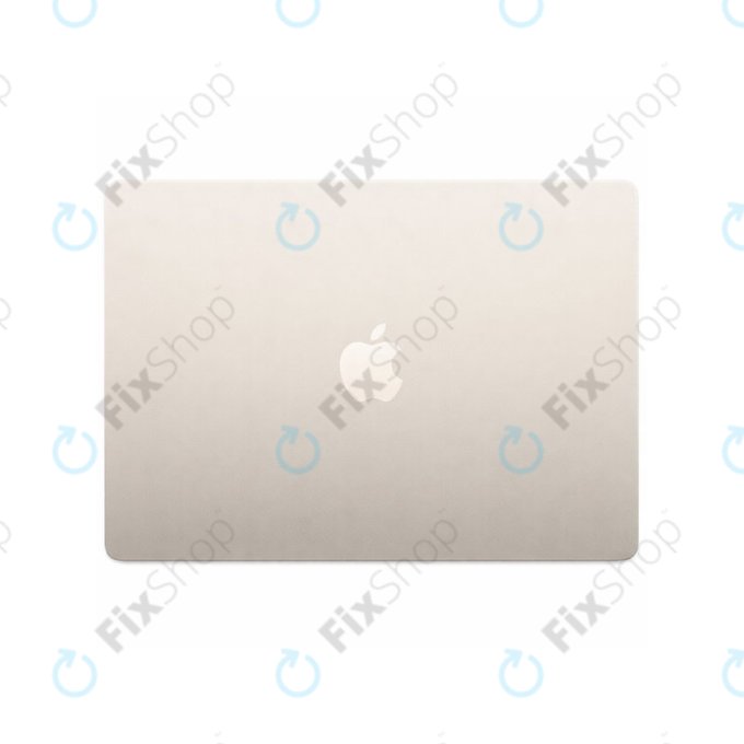 LCD display for MacBook Air 15", A3241 (2025), with front glass and cover, Starlight, 661-50130, Genuine Apple