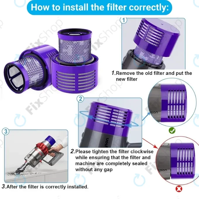 Dyson V10 - Dust Filter