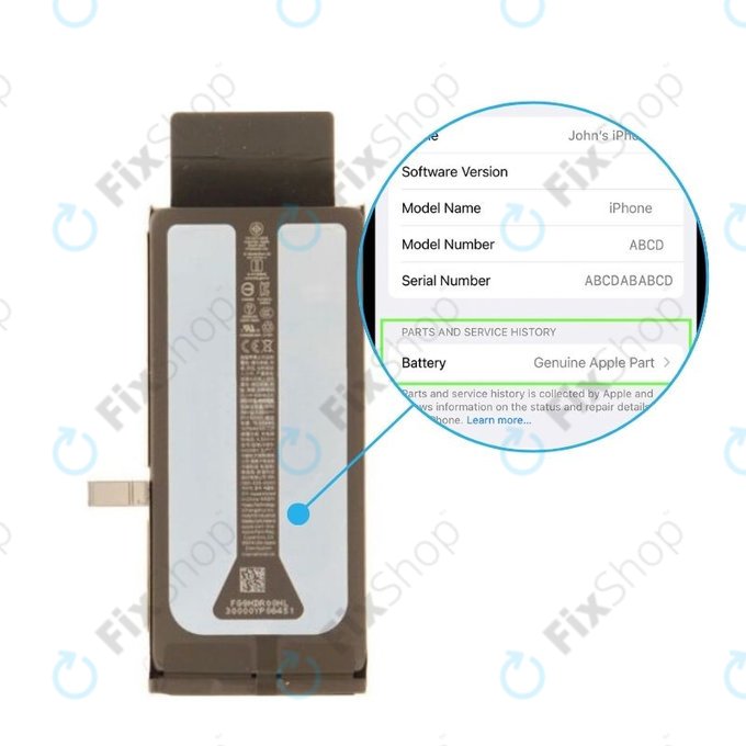 Battery for iPhone 16e | FixShop Battery for iPhone 16e | FixShop