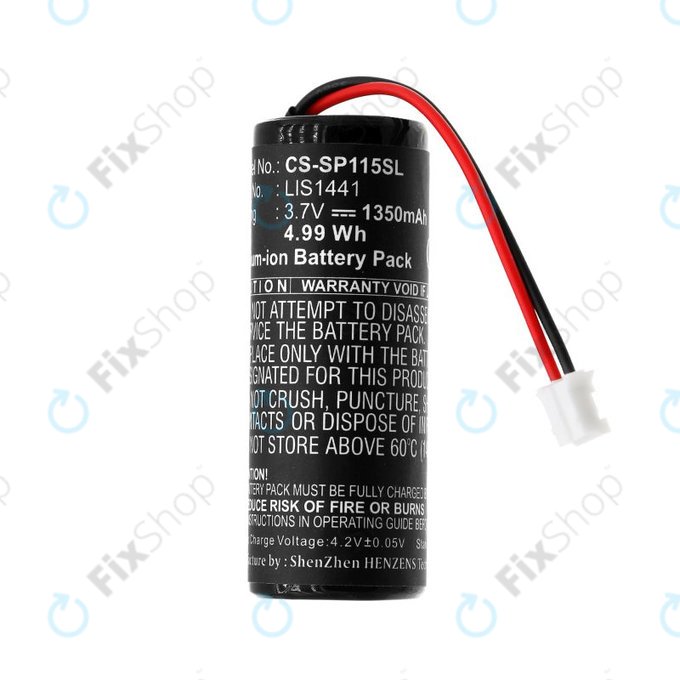 Battery for Sony PS3 Move, PS4, 1350mAh, Li-Ion, 3.7V, LIS1441, HQ