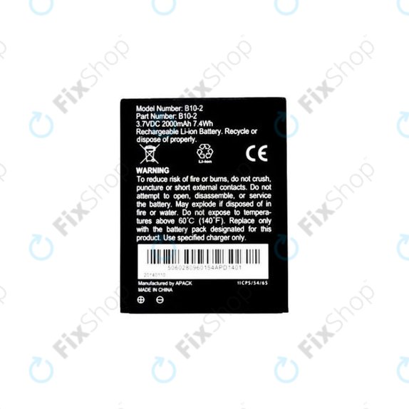 Caterpillar CAT B15 - Battery B10-2 2000mAh