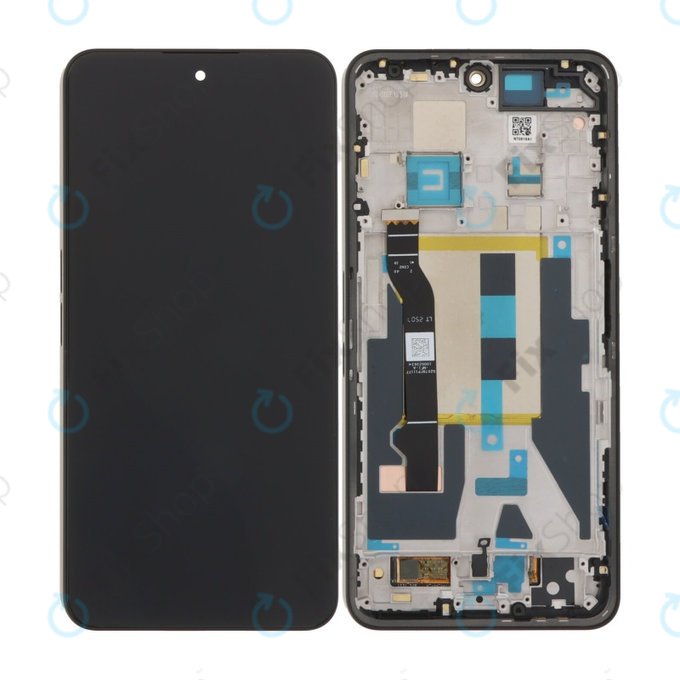 Nothing Phone (3a) Pro - LCD Display + Touch Screen + Frame (Black) OLED