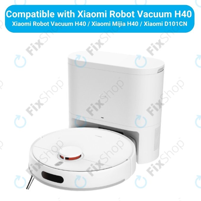 Replacement set for Xiaomi Robot Vacuum H40 - Complete set (1x Main brush, 2x Filter, 2x Side brush, 4x Mop cloth, 2x Dust bag)