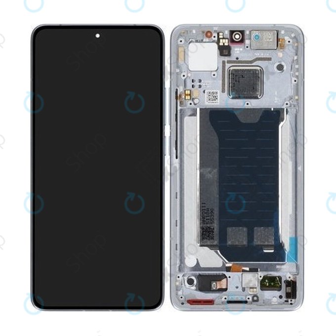 Xiaomi Poco F7 Pro 5G - LCD Display + Touch Screen + Frame (Blue) - 56002100O1100 Genuine Service Pack