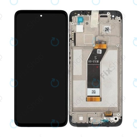 Xiaomi Redmi 10 (2022) 21121119SG 22011119UY - LCD Display + Touch Screen + Frame (Carbon Gray) - 560001K19S00 Genuine Service Pack