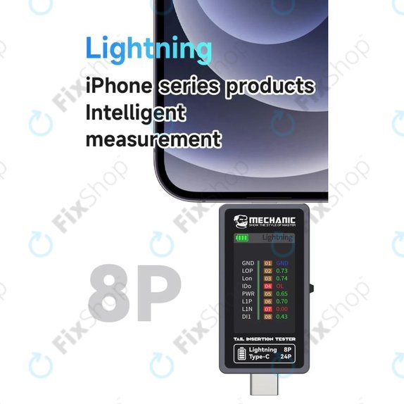 Mechanic T-824 - Charging Port Tester