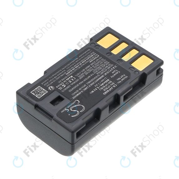 Battery for JVC Gr-D850ek, 800mAh, Li-Ion, 7.4V, BN-VF808, HQ