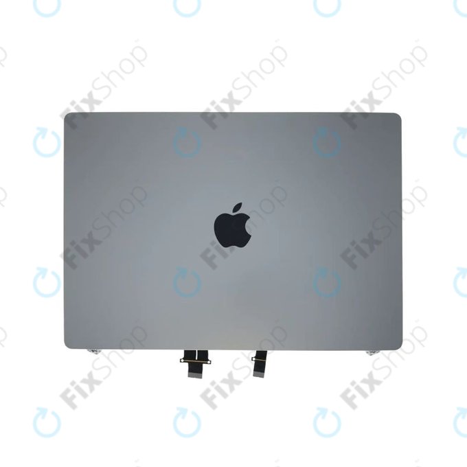 LCD display for MacBook Pro 16" A3403 (2024), with front glass and cover, Nano-Texture, Silver, 661-42324, Genuine Apple