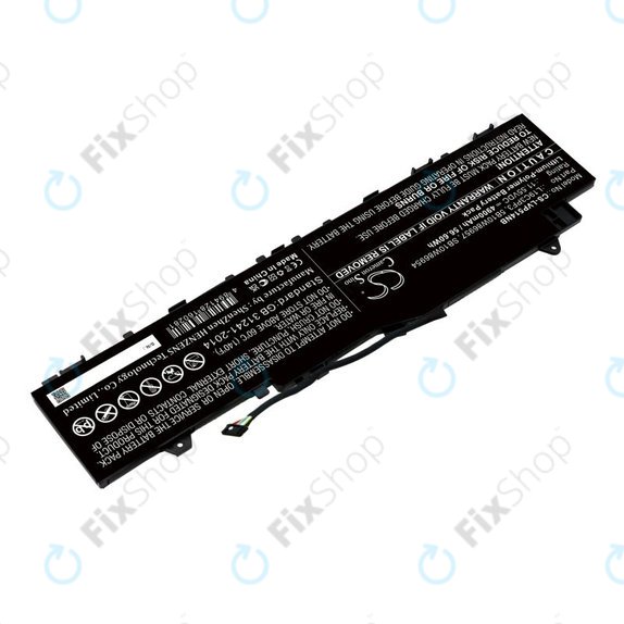 Battery for Lenovo Ideapad 5 14, Xiaoxin Air 14 2020, 4900mAh, Li-Pol, 11.55V, 5B10W86957, HQ