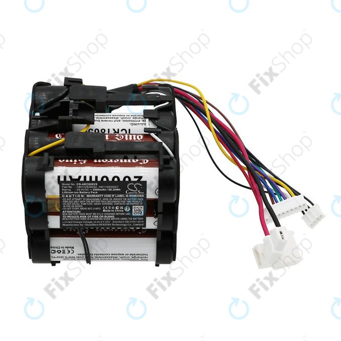 Battery for AEG CX-8, Electrolux EUP82, 2000mAh, Li-Ion, 29.6V, 140112530252, HQ