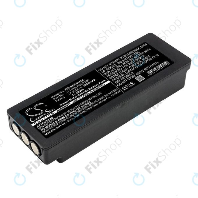 Battery for Scanreco 590, Cifa, Effer, 3000mAh, Ni-MH, 7.2V, RSC7220, HQ