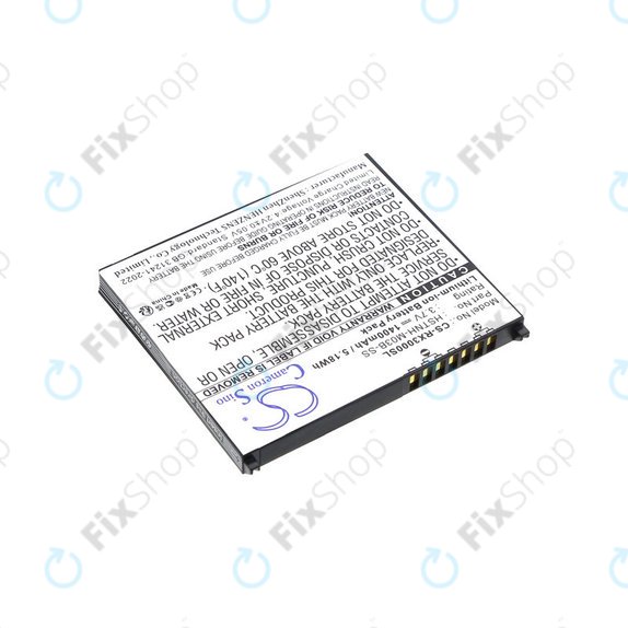 Battery for HP Compaq iPAQ rx3000, rx3115, rx3700, hx2110, hx2790, 1400mAh, Li-Ion, 3.7V, HSTNH-M03B-SS, HQ