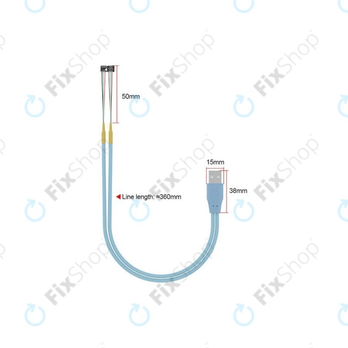 Sunshine SS-908F - Power Supply Cable for iPhone (15 - 15 Pro Max)