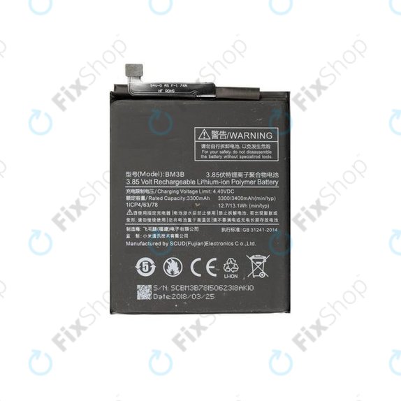 Xiaomi Mi Mix 2, 2S - Battery BM3B 3400mAh