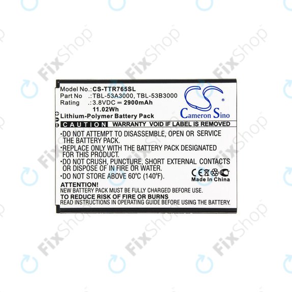 Battery for Tp-Link M7650, 2900mAh, Li-Pol, 3.8V, TBL-53B3000, HQ