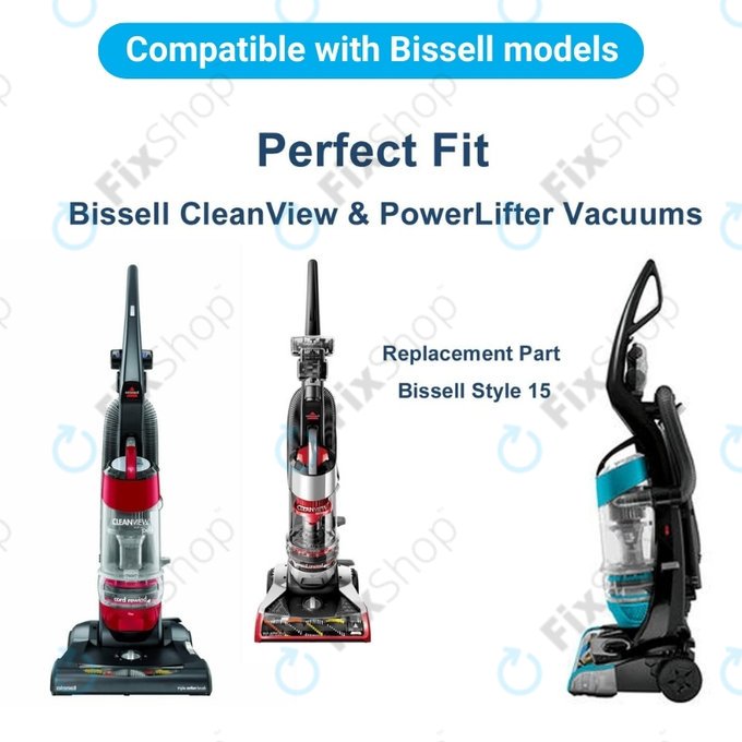 Bissell CleanView, PowerClean, PowerLifter Rewind - Filter Set 1008
